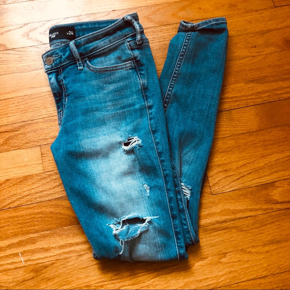 Hollister Ripped Skinny Jeans